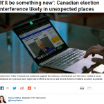 CTV. Speaking about cyber security in the election